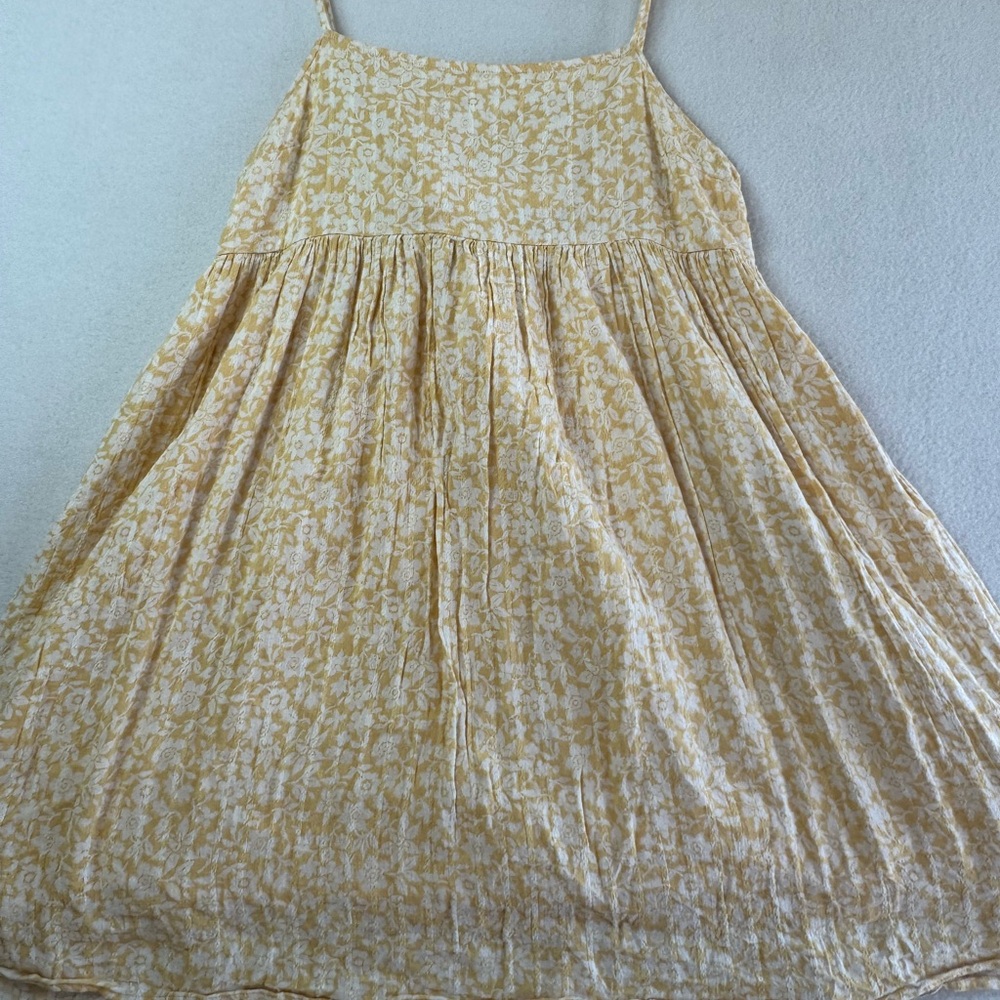 American Eagle Outfitters Yellow Floral Dress - Picture 2 of 7